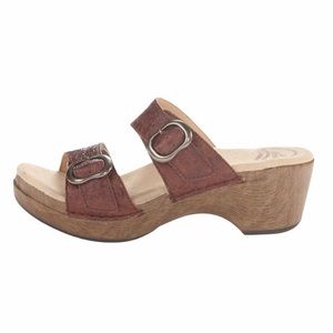 Dansko Sofie Tooled Leather Sandal